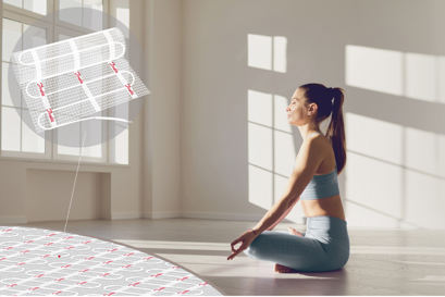 Underfloor heating - electric