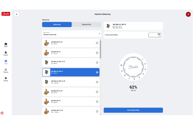 AB-QM selection tool