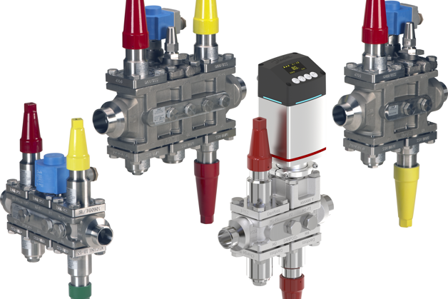 ICF ventilstation i rustfrit stål – Danfoss