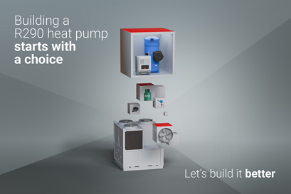 Variable speed and R290 refrigerant