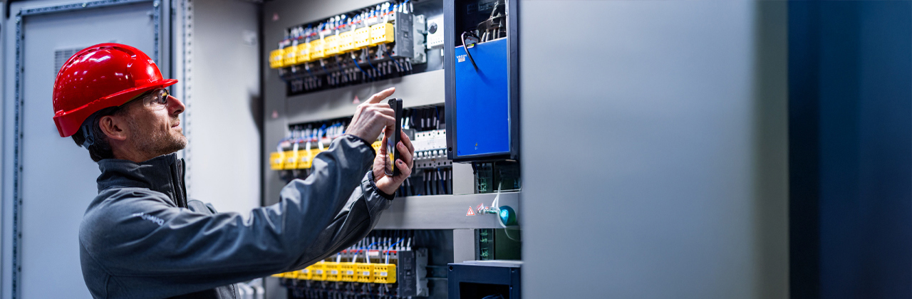 Personne effectuant une évaluation de site DrivePro® Site Assessment