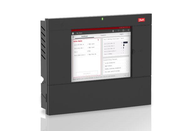 Danfoss AK-SM Systemmanager für intelligente Kühllösungen im Lebensmitteleinzelhandel