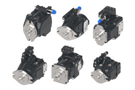 Open circuit piston pumps