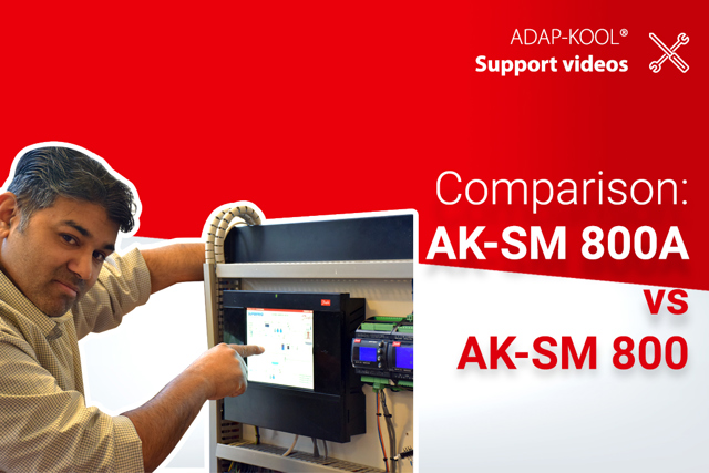 Una guida sulle principali differenze tra AK-SM 800 e AK-SM 800A | ADAP-KOOL®