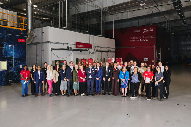 On November 4, Danfoss hosted a delegation of 20 ambassadors from the European Union (EU) member states at its Turbocor facility in Tallahassee, Fla.