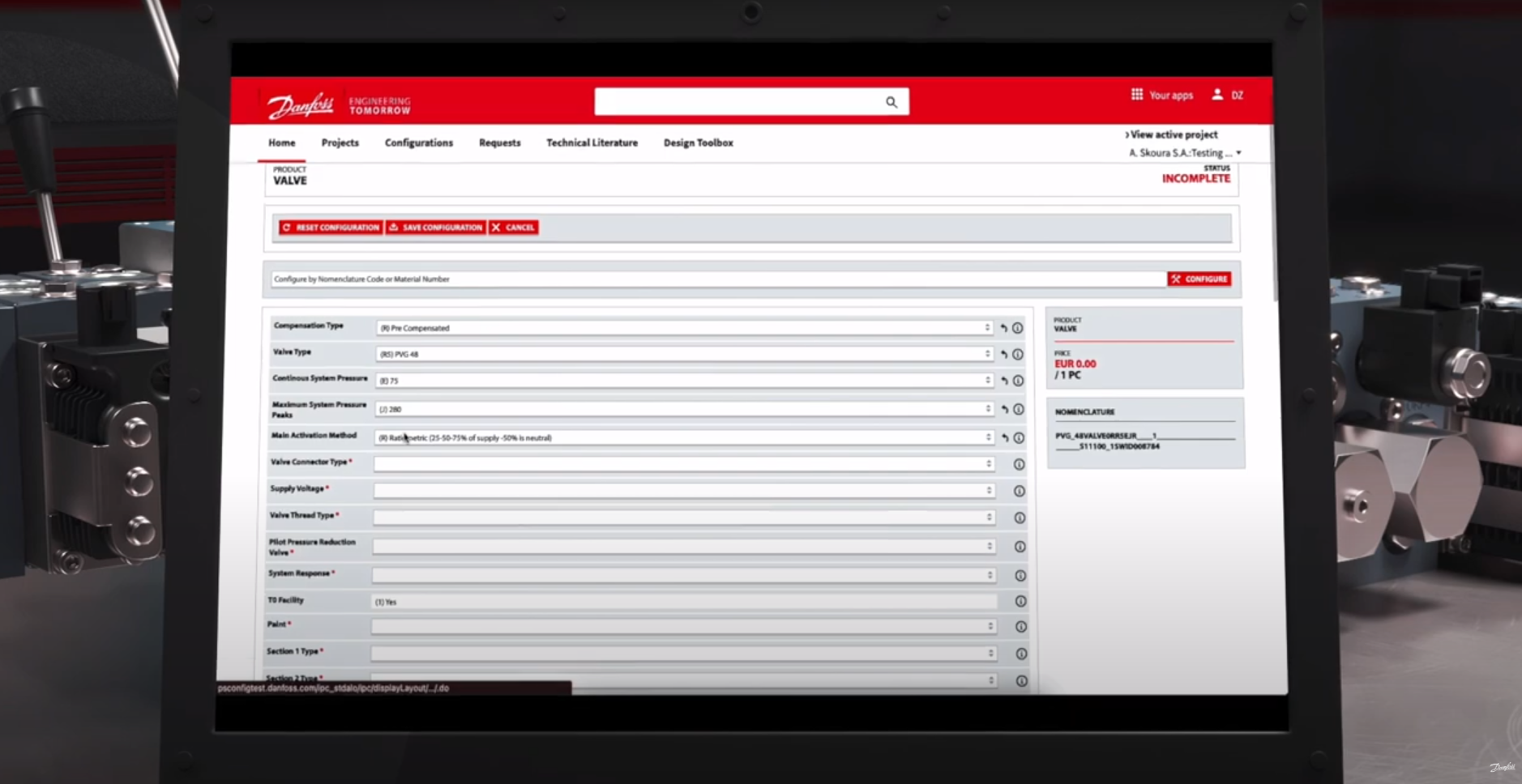 Compensated Proportional Valves | Danfoss